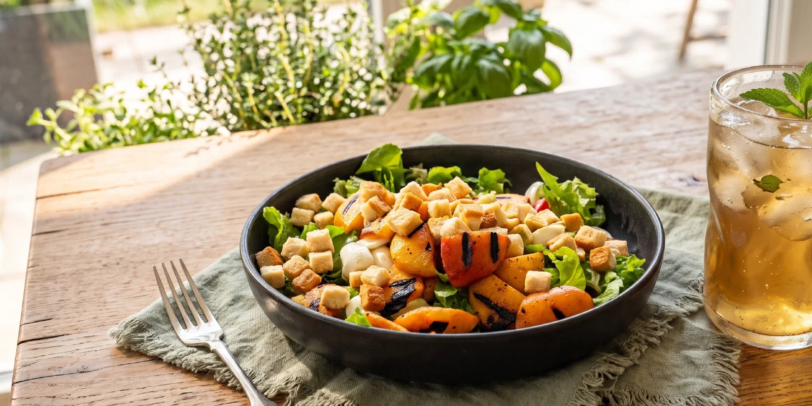 Grilled Apple Salad
