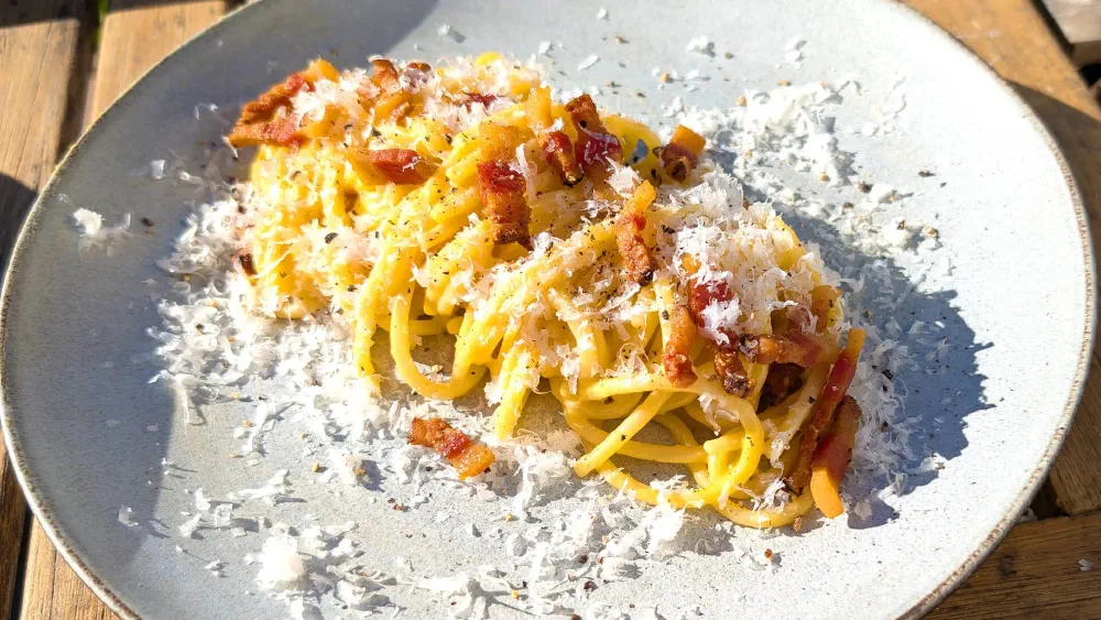 Modern Pasta Carbonara