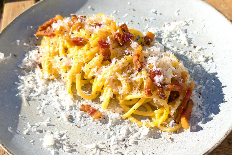 Modern Pasta Carbonara
