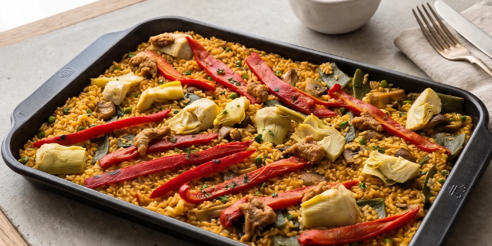 Vegetable Arroz a la Llauna